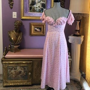 House of CB Lauren Pink floral dress